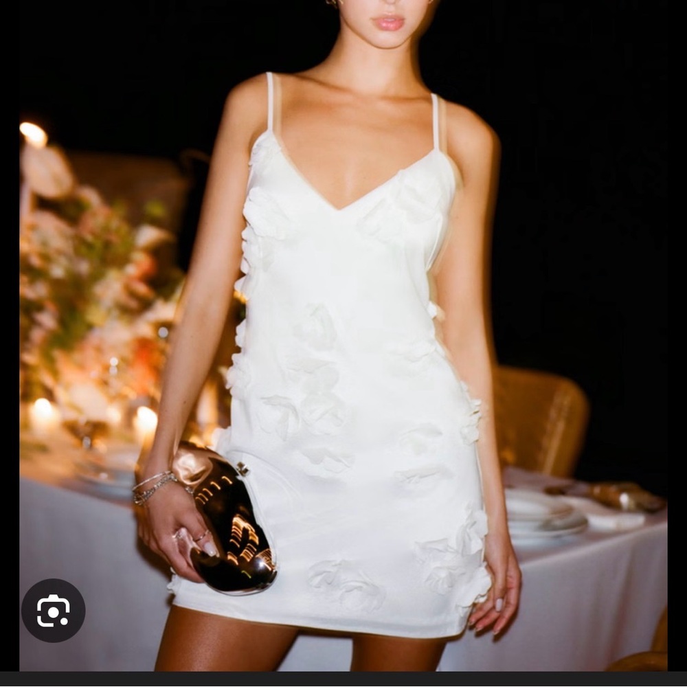 Abercrombie & Fitch Women's Applique Floral Mini Dress